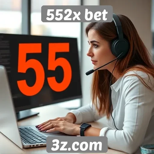 Suporte ao cliente e atendimento na 552x bet