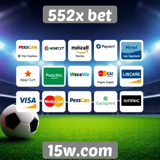 Exploração das opções de pagamento no 552x bet